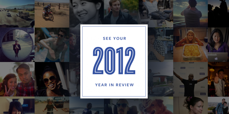Facebook'un yeni özelliği sayesinde 2012 yılına eğlenceli bir bakış atmak mümkün.