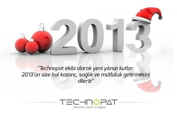 Technopat ekibi olarak yeni yılınızı kutlarız