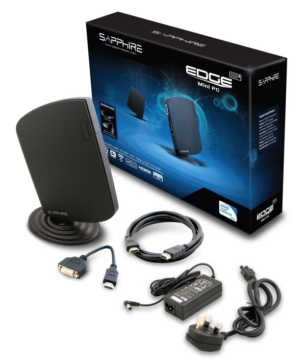Sapphire, Edge HD4 Mini PC'nin teknik özelliklerini açıkladı.