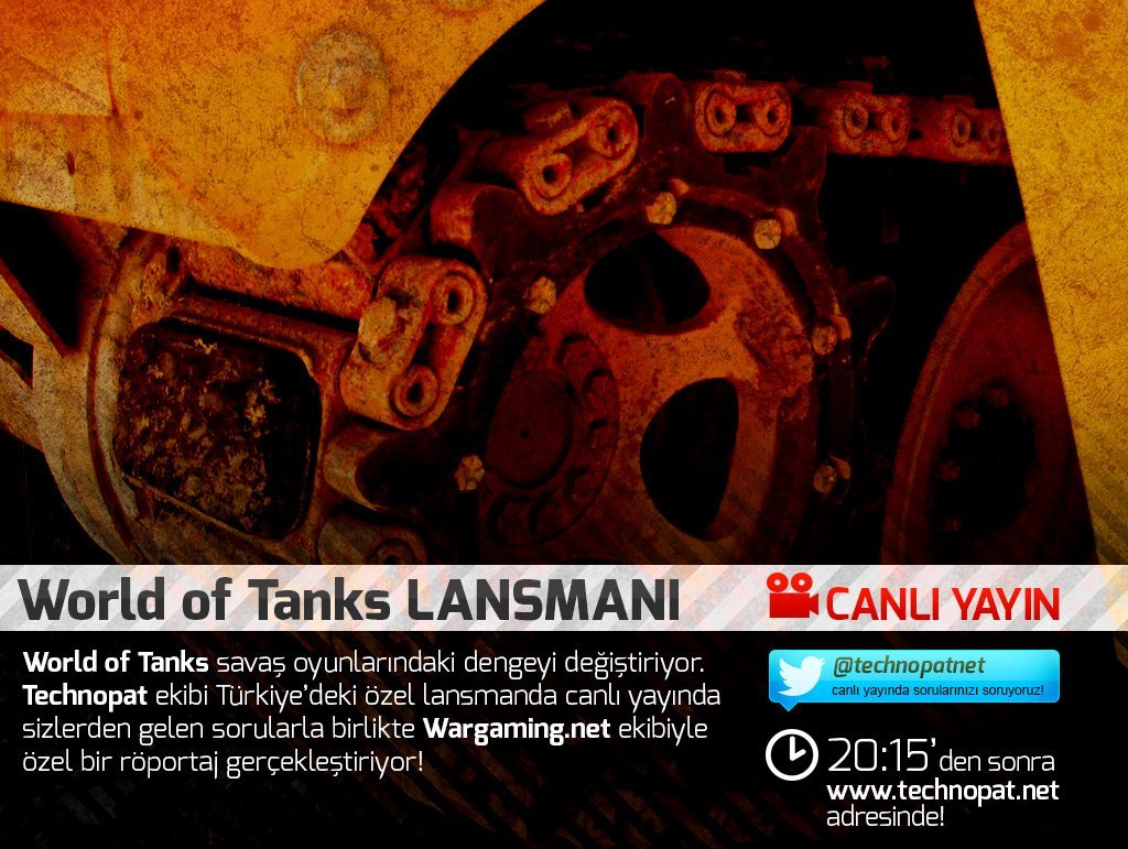 Canlı Yayın: World of Tanks Türkiye Lansmanı