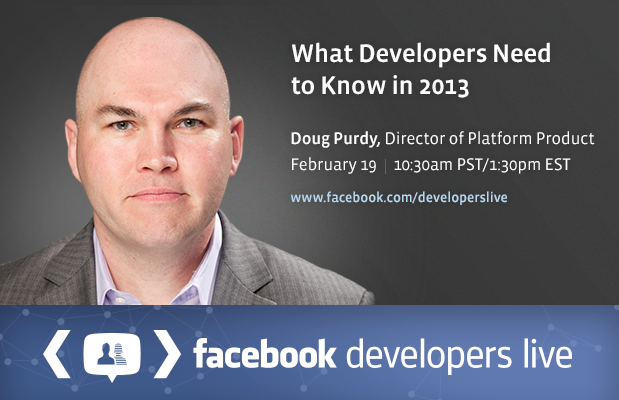 Facebook Developers Live : Doug Purdy