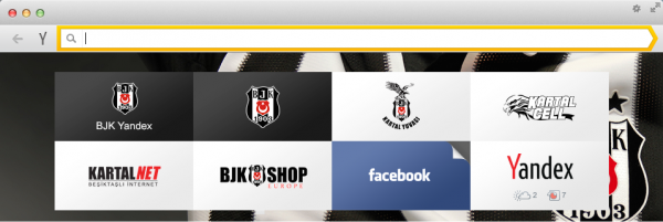 Beşiktaş temalı Yandex.Browser hazır!