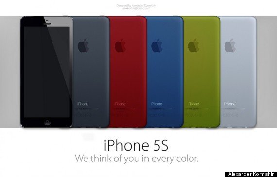 iPhone 5S Renkli Kapaklar