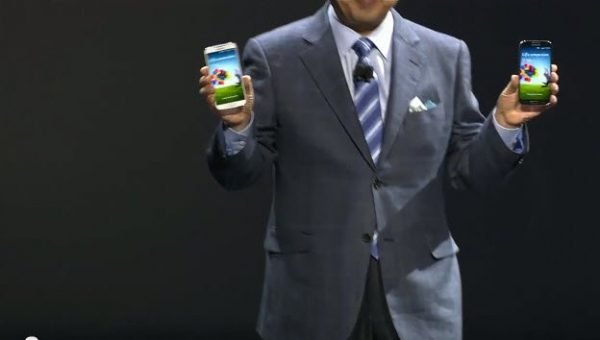 Samsung Galaxy S4 ilk kez canlı yayında göründü