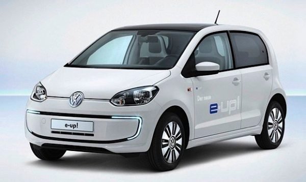 VW'nin E-Up! modeli tamamen elektrikli ve hayli de sevimli.