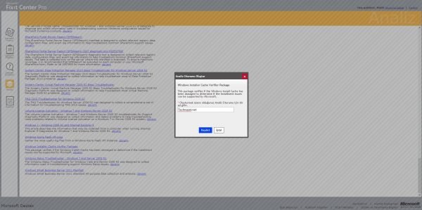 Microsoft Fix it Center Pro