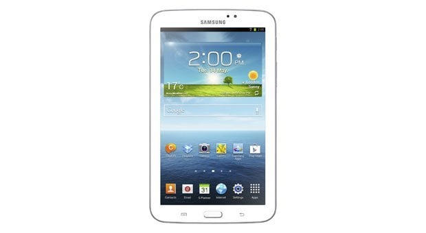 Samsung yeni tabletini duyurdu.