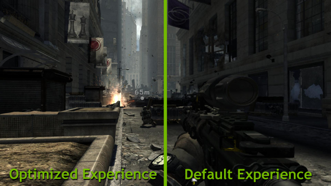 GeForce Experience Call of Duty 3 Modern Warfare