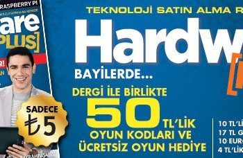 Hardware Plus'un Mayıs ayı kapağı ve içeriği.