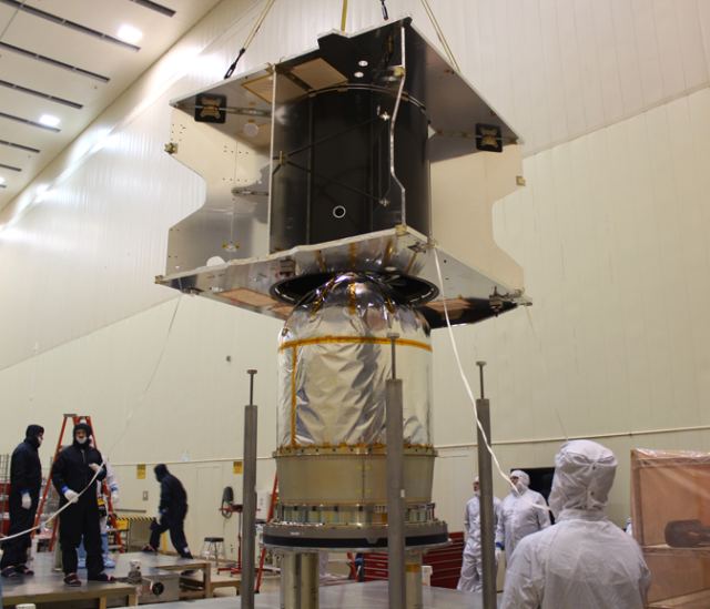 NASA'nın yeni uydusu Maven halen hazırlık aşamasında.