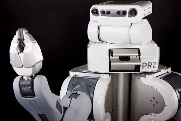 Robot PR2, bir tür olasılık sistemi kullanarak, kişinin haraketlerini öngörüyor.