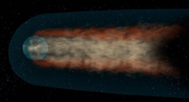 Kuyruklu Yıldız'ı andıran yapısıyla keşfedilen sistem, astronomlara yeni bilgiler verecek.