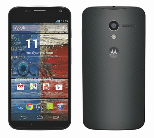 EvLeaks tarafından sızdırılan Motorola Moto X görüntüleri.
