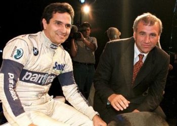 Karl-Heinz Kalbfell (sağda) geçirdiği bir trafik kazası sonucunda öldü.