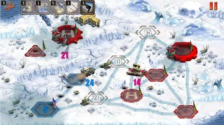 Modern Conflict 2 Android üzerinde oynayabileceğiniz eğlenceli, hızlı ve ücretsiz bir mobil strateji oyunu