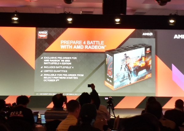 AMD, Radeon R9 290X BF4 adını verdiği yeni modelini de duyurdu.