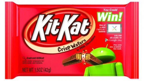 Nestle, Bugdroid logolu Kit Kat çikolatalarını piyasaya sürmeyi planlıyor.