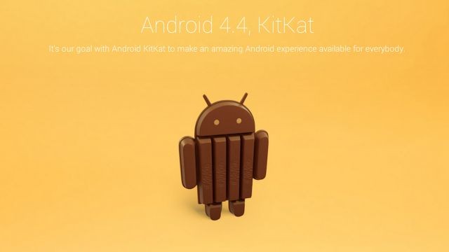 Android 4.4'ün ismi Key Lime Pie'dan Kit Kat'a çevrildi.