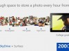 Microsoft, yeni tabletlerinden satın alan kullanıcılara 200 GB'lık SkyDrive alanı sağlayacağını duyurdu.
