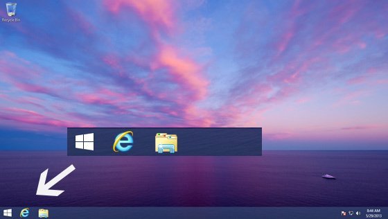 Windows 8.1 ile Başlat Butonu geri dönüyor.