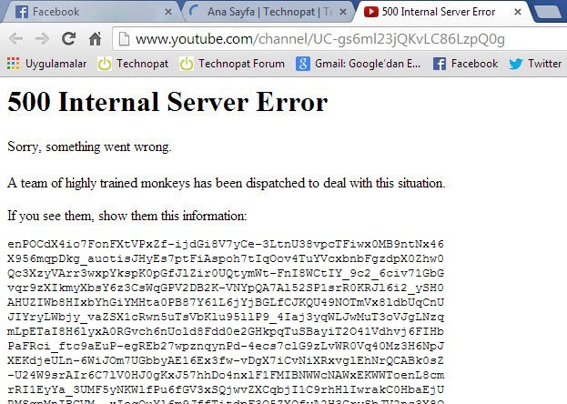 YouTube çöktü, video devi siteye erişilemiyor