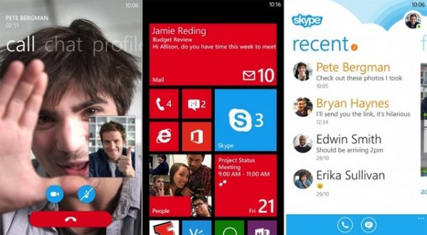 Skype'ın WP8 sürümü güncellendi!