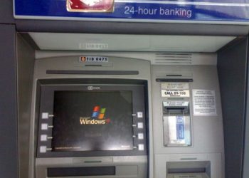 Para Çekme Makineleri Halen Windows XP Kullanıyor