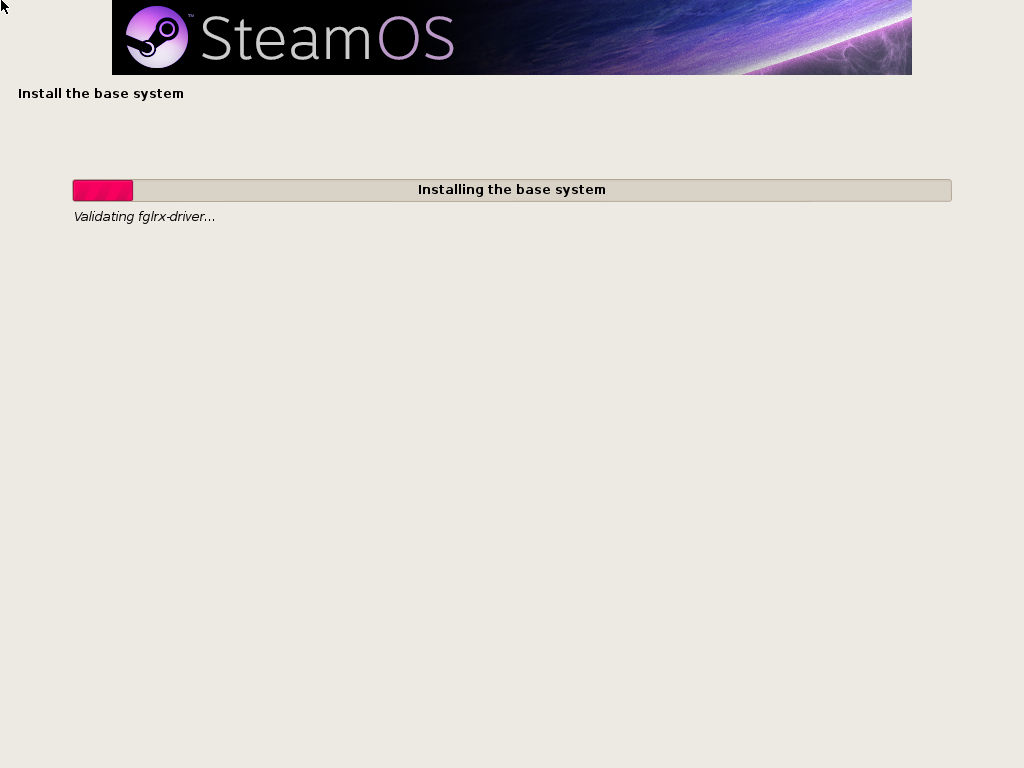 SteamOS yükleme