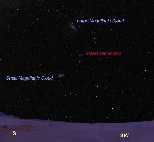 Magellan Teleskobu ile elde edilen görüntü.