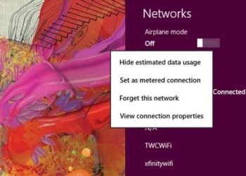 Windows 8’de Kaydedilmiş Wi-Fi İsimlerini Silme