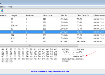 BIOS’a Gömülü Windows Ürün Anahtarını Bulun
