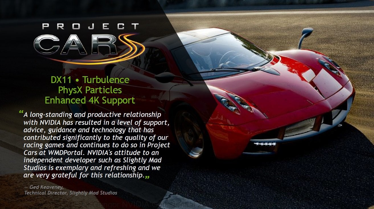 Project Cars Gameworks