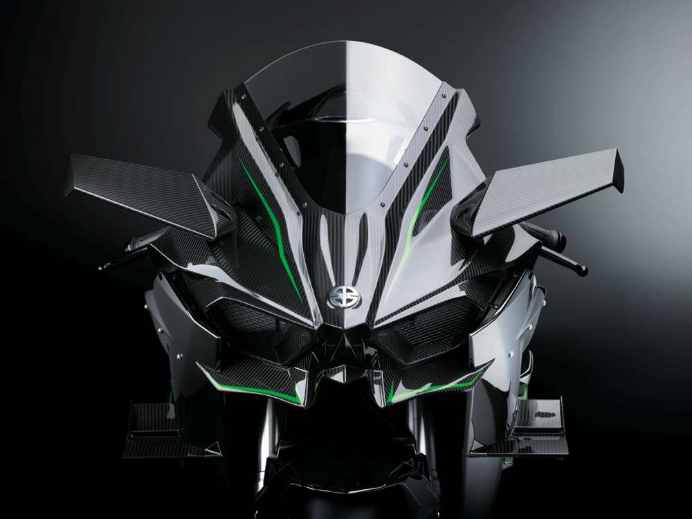 Kawasaki H2R Tam 300 Beygir! Technopat