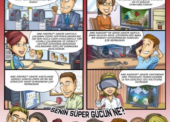 AMD’nden Karikatür Serisi: Grafiğin Gücü