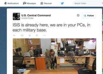 CENTOM Hesabında yayınlanan mesaj