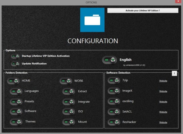 winreducer konfigürasyon