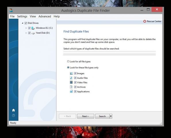 duplicate file finder