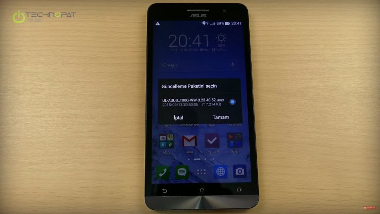 Zenfone 6 Android 5.0 Lollipop Güncelleme Rehberi
