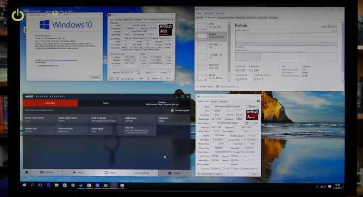 AMD A10-7870K Battlefield 4 Performans Testi