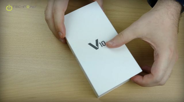 LG V10 Kutu tasarımı