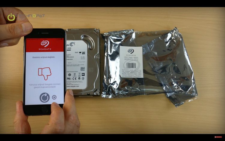 Seagate Diskiniz Orijinal mi? Seagate Disk Check