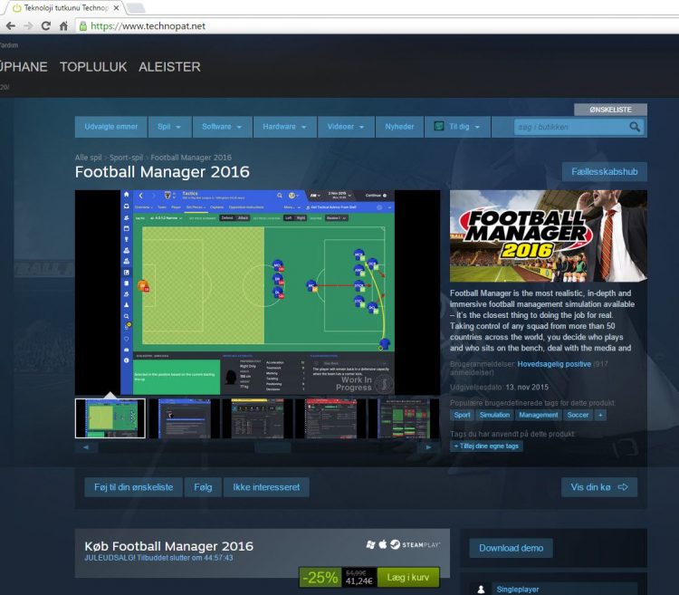 Steam Rusça olarak karşınıza çıkabilir