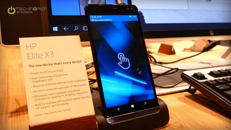 HP Elite X3 Ön İnceleme - MWC 2016