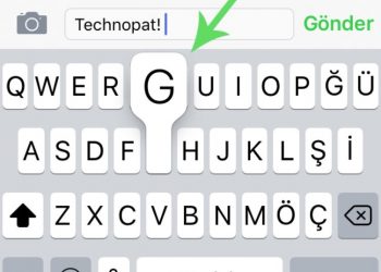 iOS 9 Klavye Karakter Önizlemesi Nasıl Kapatılır?