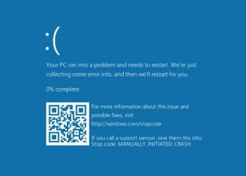 Windows Mavi Ekranlarına QR Kod Ekleniyor