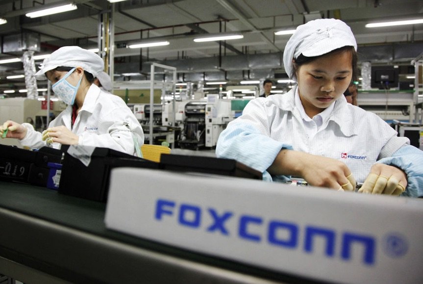 foxconn üretim
