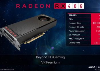 AMD Radeon RX 480M’in İlk Detayları Ortaya Çıktı