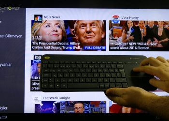 Logitech K400 Plus kablosuz dokunmatik klavye incelemesi