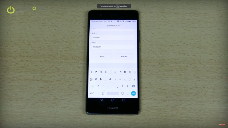 Android için DNS değiştirme rehberi