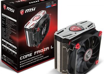 MSI Gaming Core Frozr L İşlemci Fanı Çıktı
